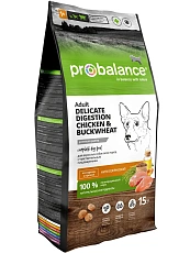 ProBalance Dog Delicate Digestion (Курица с гречкой)